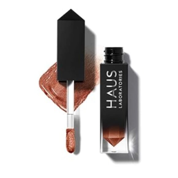 HAUS LABS by Lady Gaga GLAM‎ ATTACK Liquid Shimmer Powder Eyeshadow FROZE BRONZE - Picture 3 of 8